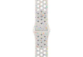 Apple Watch Band - 44/45/46/49mm Pure Platinum Nike Sport Band M/L (fits 160-210mm wrists)