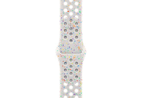 Apple Watch Band - 44/45/46/49mm Pure Platinum Nike Sport Band M/L (fits 160-210mm wrists)