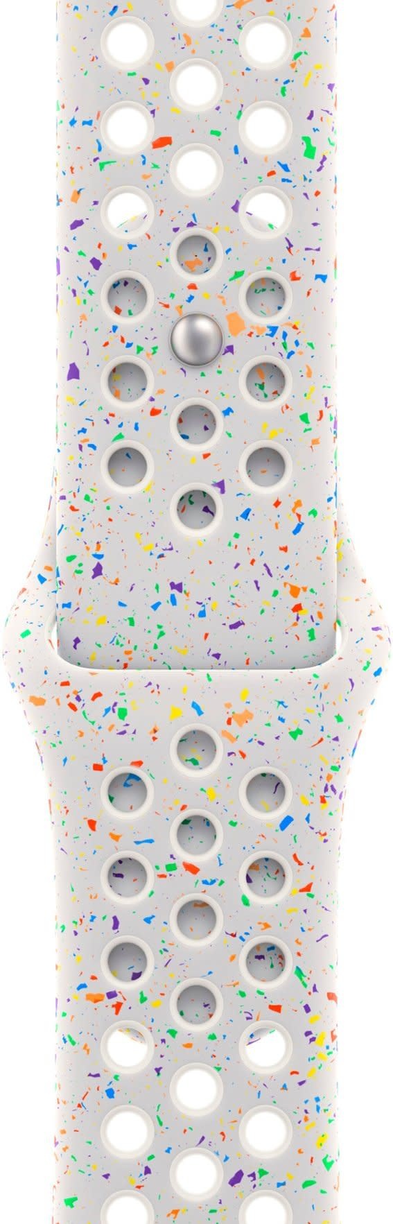 Apple Watch Band - 44/45/46/49mm Pure Platinum Nike Sport Band M/L (fits 160-210mm wrists)