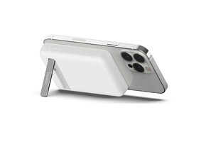Belkin BOOST↑CHARGE™ Magnetic Portable Wireless Charger Power Bank with Stand 5,000 mAh (MUST HAVE MAGSAFE CASE FOR WIRELESS CHARGE) iPhone 12 thru 16 models