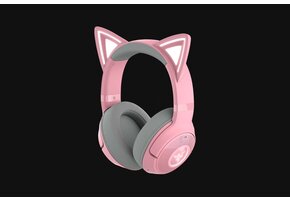 Razer Kraken Kitty V2 BT Wireless Bluetooth RGB Headset - Quartz with USB-C CONNECTIVITY