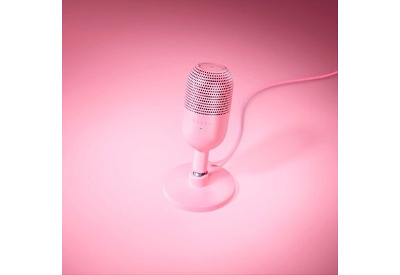 Razer Seiren V3 Mini Ultra-compact Streaming USB Microphone Quartz