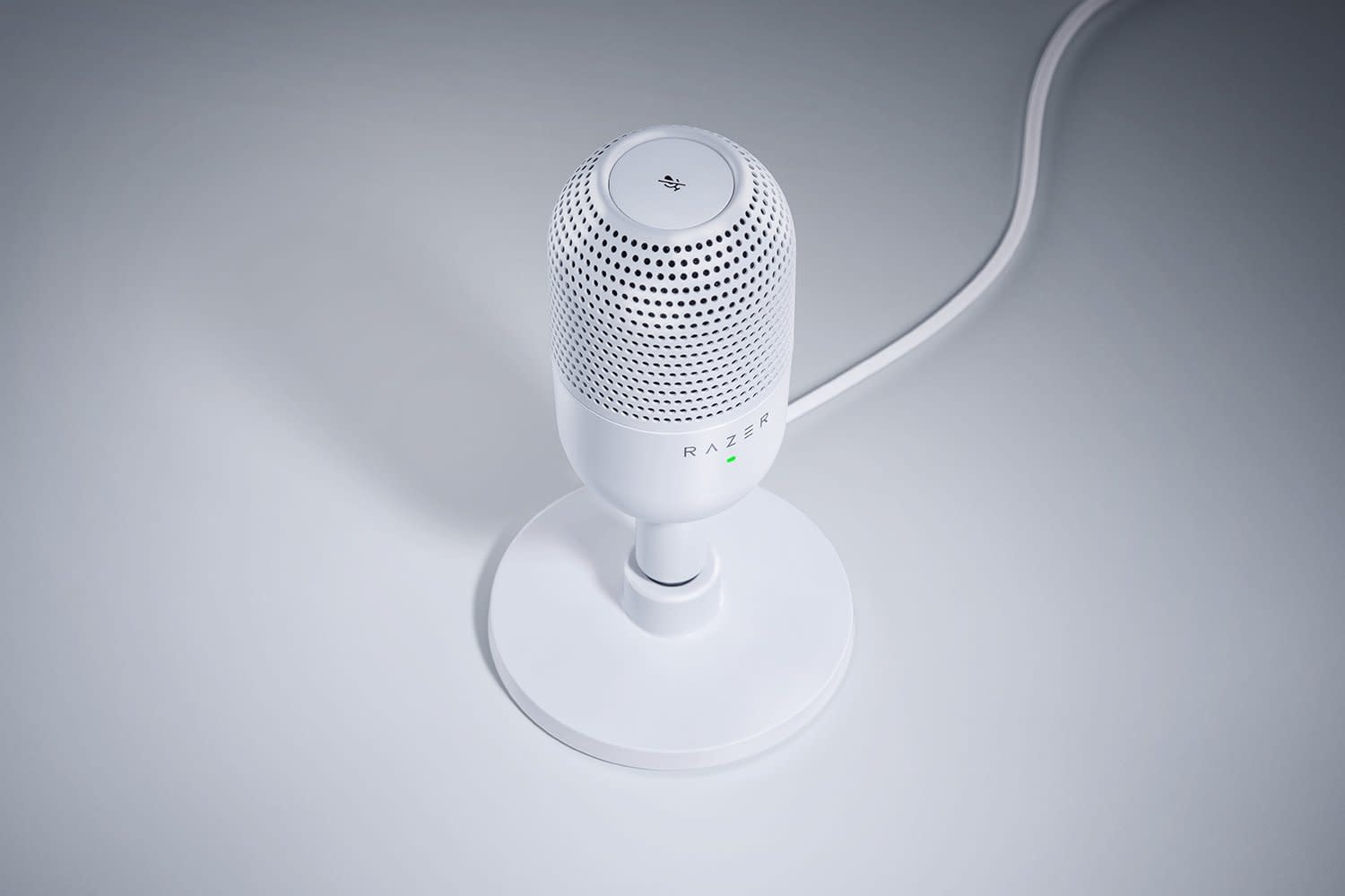 Razer Seiren V3 Mini Ultra-compact Streaming USB Microphone White
