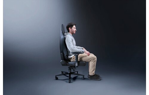 Razer Iskur V2 Gaming Chair with Adaptive Lumbar Support Synthetic Leather/Black (assembly required)