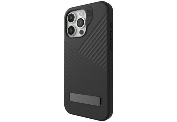 Zagg Denali Snap Case w/ Kickstand with Magsafe for iPhone 15 Pro Max Black