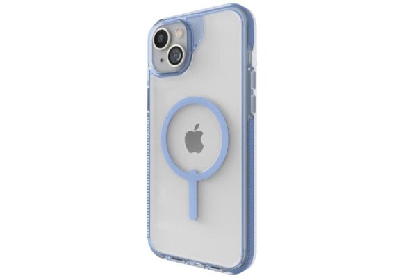 Zagg Santa Cruz Snap Case with Magsafe for iPhone 15/14/13 Clear/Blue