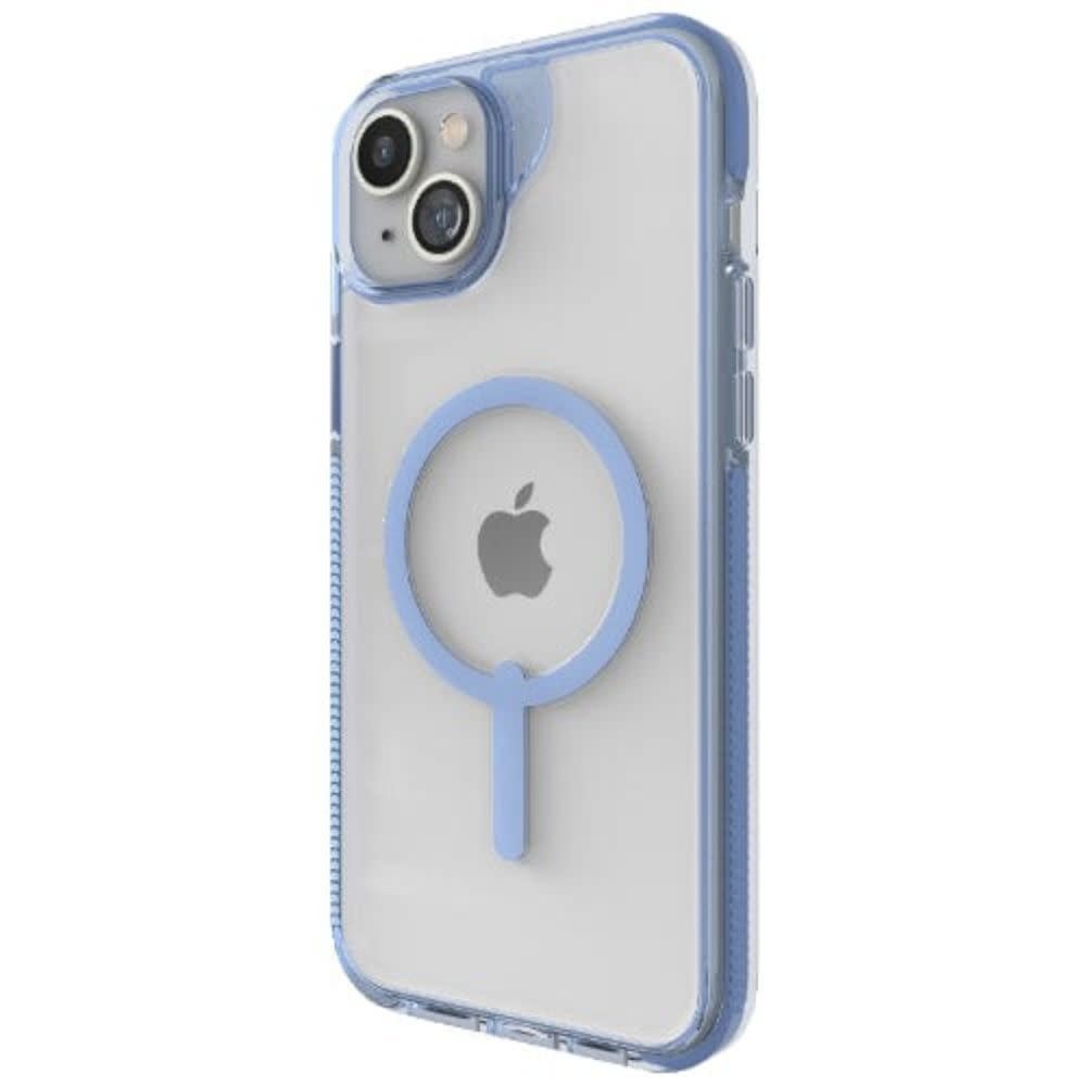 Zagg Santa Cruz Snap Case with Magsafe for iPhone 15/14/13 Clear/Blue