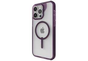 Zagg Santa Cruz Snap Case with Magsafe for iPhone 15 Pro Max Clear/Purple