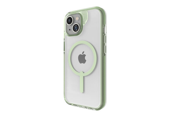 Zagg Santa Cruz Snap Case with Magsafe for iPhone 15/14/13 Clear/Green