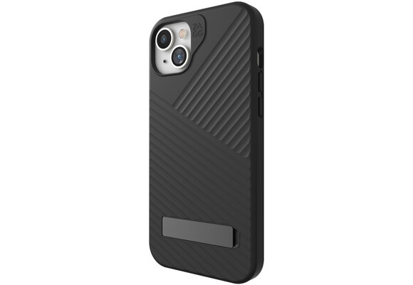 Zagg Denali Snap Case w/ Kickstand with Magsafe for iPhone 15 Plus/14 Plus Black
