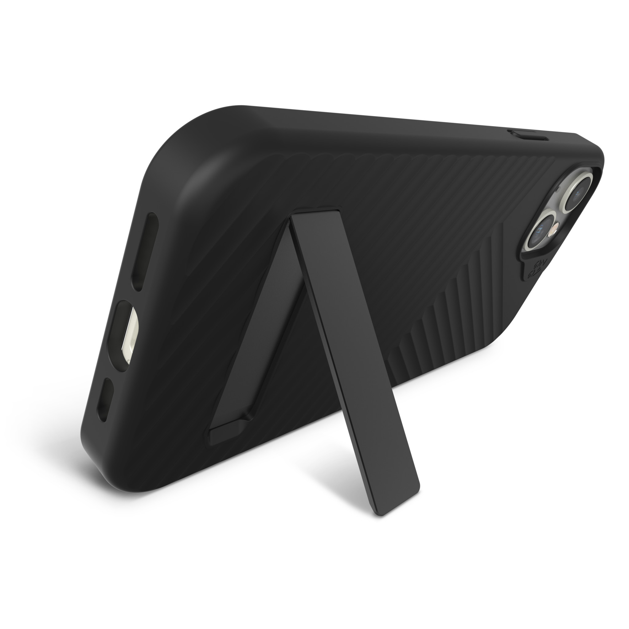 Zagg Denali Snap Case w/ Kickstand with Magsafe for iPhone 15 Plus/14 Plus Black