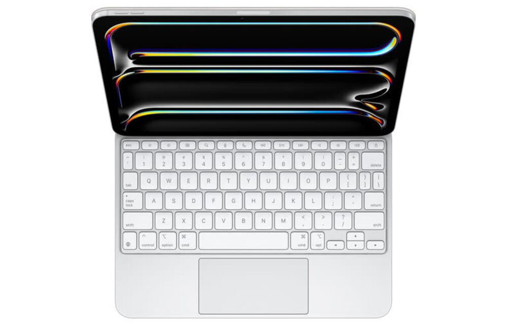 Apple Magic Keyboard for iPad Pro 11‑inch (M4) - US English - White **SPECIAL ORDER ONLY**