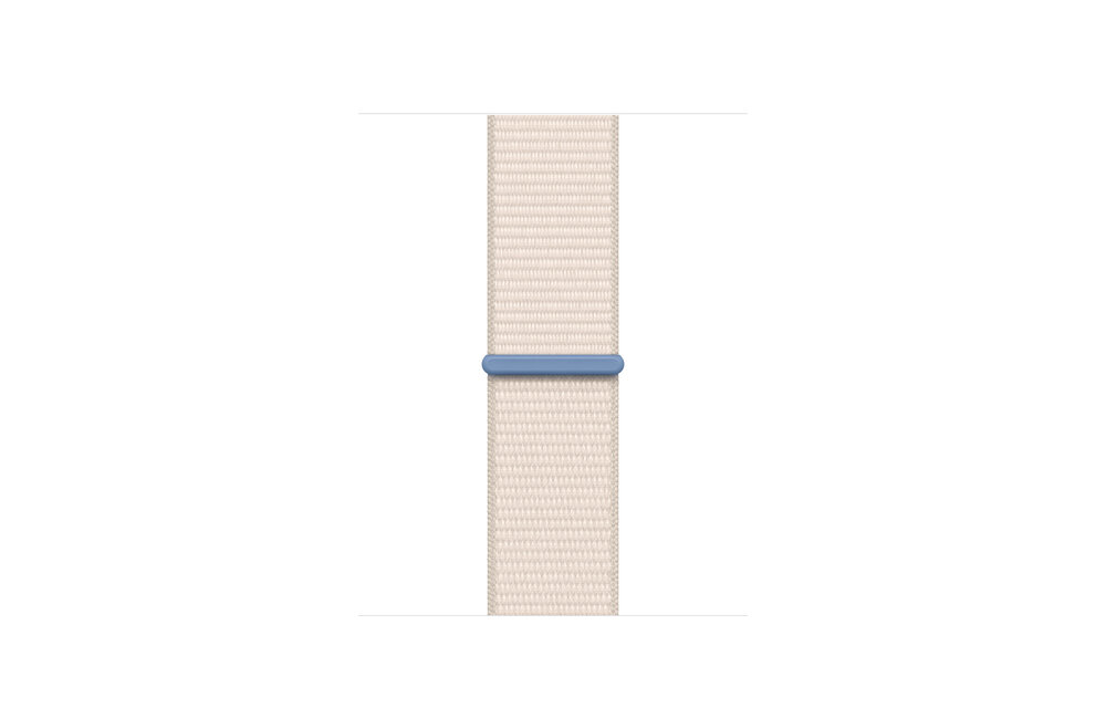Apple Watch Band - 38/40/41/42mm (series 10 only) Starlight Sport Loop Band w/blue clasp (fits 130-200mm wrists)