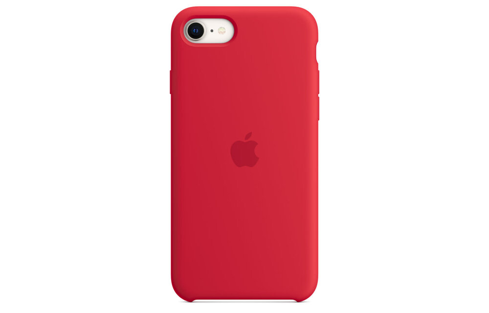 Apple FTZ iPhone SE Silicone Case PRODUCT Red - (SE 3rd & 2nd gen, 8/7)