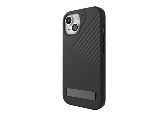 Zagg Denali Snap Case w/ Kickstand with Magsafe for iPhone 15/14/13 Black