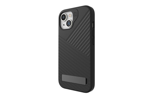Zagg Denali Snap Case w/ Kickstand with Magsafe for iPhone 15/14/13 Black