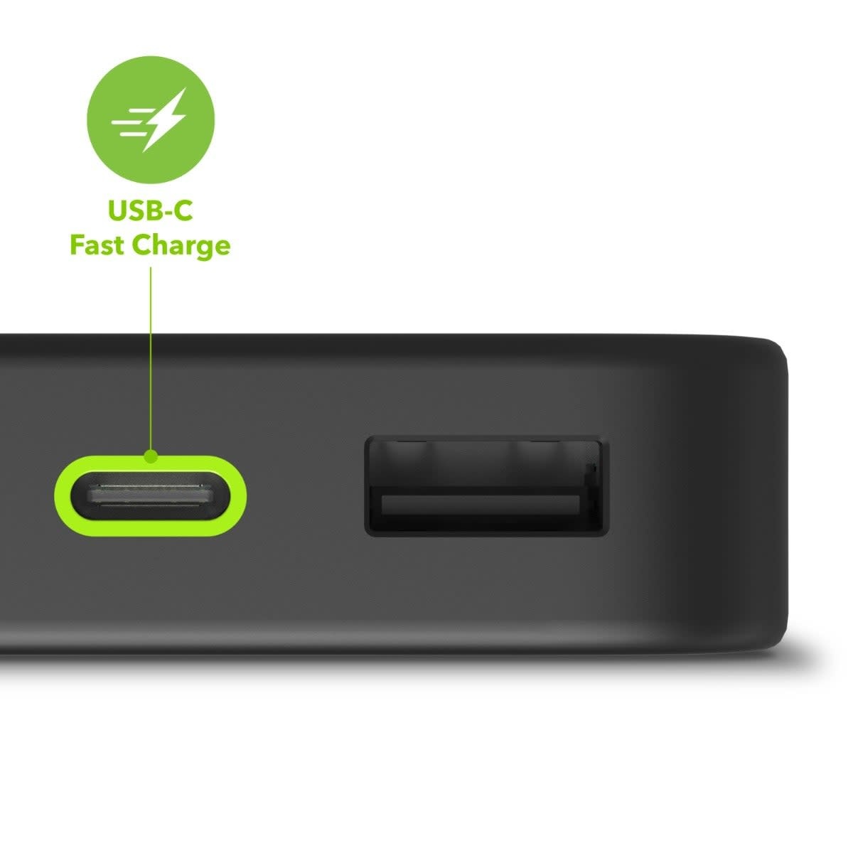 Mophie Powerstation w/ 20w USB-C PD 10000 mAh Black