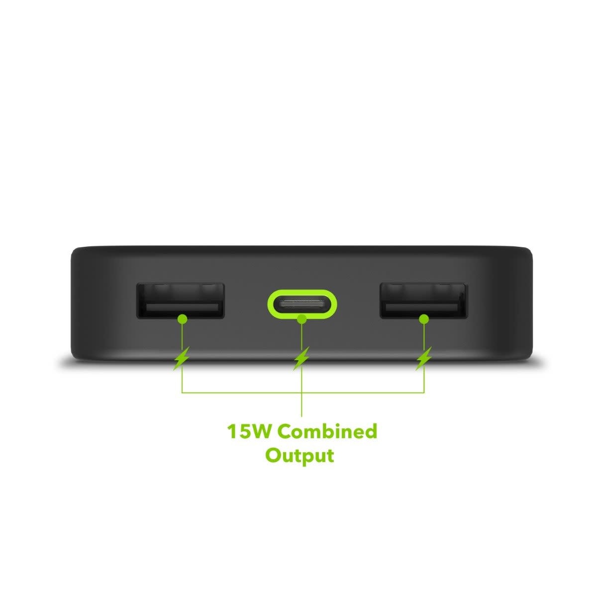 Mophie Powerstation w/ 20w USB-C PD 10000 mAh Black