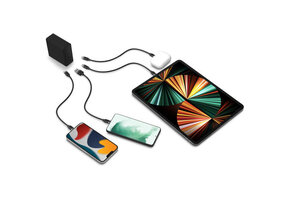 Mophie Speedport 120W GaN 4-Port USB-C/USB-A Wall Charger (Black)