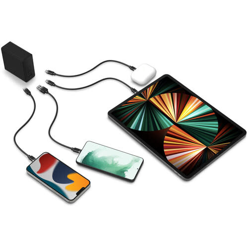 Mophie Speedport 120W GaN 4-Port USB-C/USB-A Wall Charger (Black)