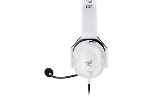 Razer BlackShark V2 X Wired 3.5mm CONNECTION 7.1 Surround Sound Gaming Headset for PC, PS4, PS5, Switch, Xbox One, Series X|S - White