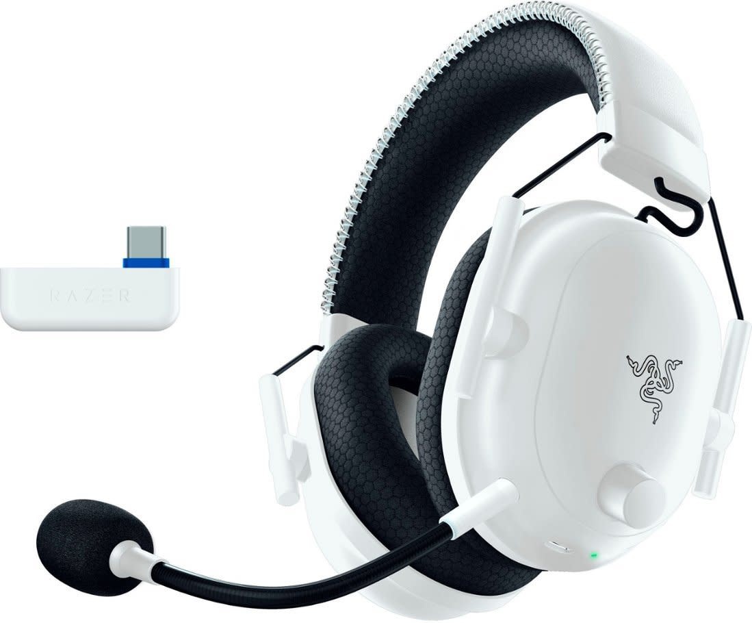 Razer BlackShark V2 Pro Wireless Esports Gaming Headset for PS5 ONLY White FOR USB-C CONNECTIONS ONLY