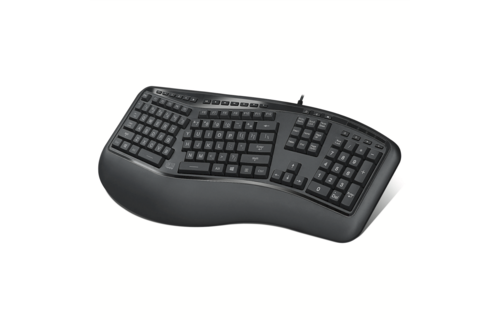 Adesso Truform 150 USB Ergonomic Keyboard (Not compatible with Apple devices)