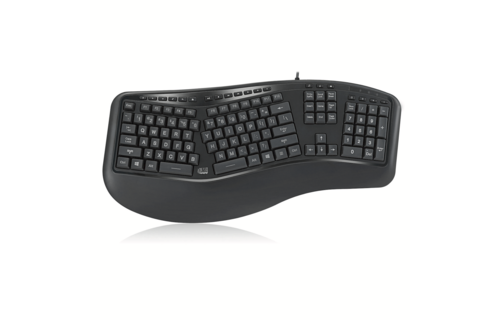 Adesso Truform 150 USB Ergonomic Keyboard (Not compatible with Apple devices)