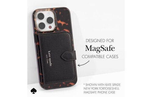 Kate Spade New York Morgan Magsafe Wallet Black MUST HAVE MAGSAFE IPHONE CASE