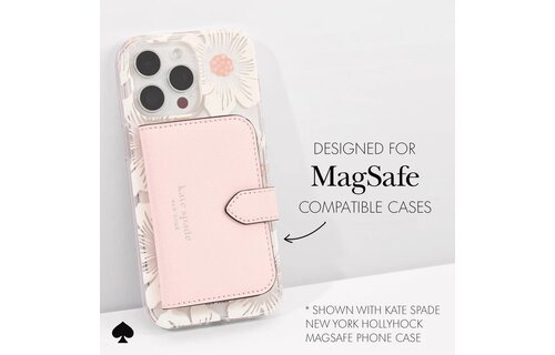 Kate Spade New York Morgan Magsafe Wallet Chalk Pink MUST HAVE MAGSAFE IPHONE CASE