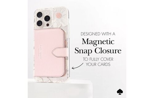 Kate Spade New York Morgan Magsafe Wallet Chalk Pink MUST HAVE MAGSAFE IPHONE CASE