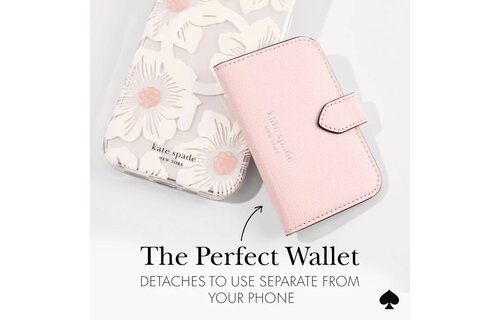 Kate Spade New York Morgan Magsafe Wallet Chalk Pink MUST HAVE MAGSAFE IPHONE CASE