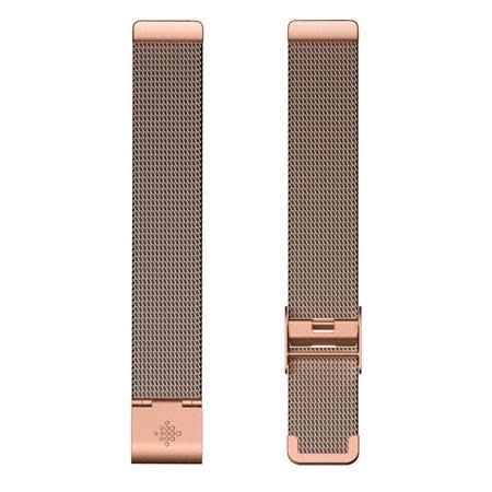 Fitbit InspireHR, Inspire Metal Mesh Accessory Band Rose Gold Stainless Steel WHILE SUPPLIES LAST