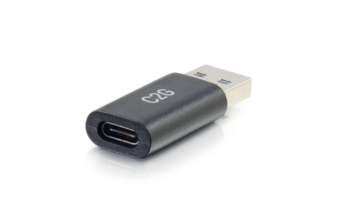 C2G USB-C® Female to USB-A Male SuperSpeed USB 5Gbps Adapter Converter