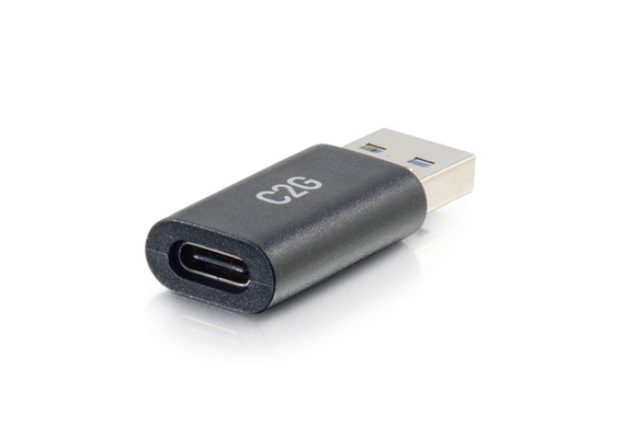 C2G USB-C® Female to USB-A Male SuperSpeed USB 5Gbps Adapter Converter