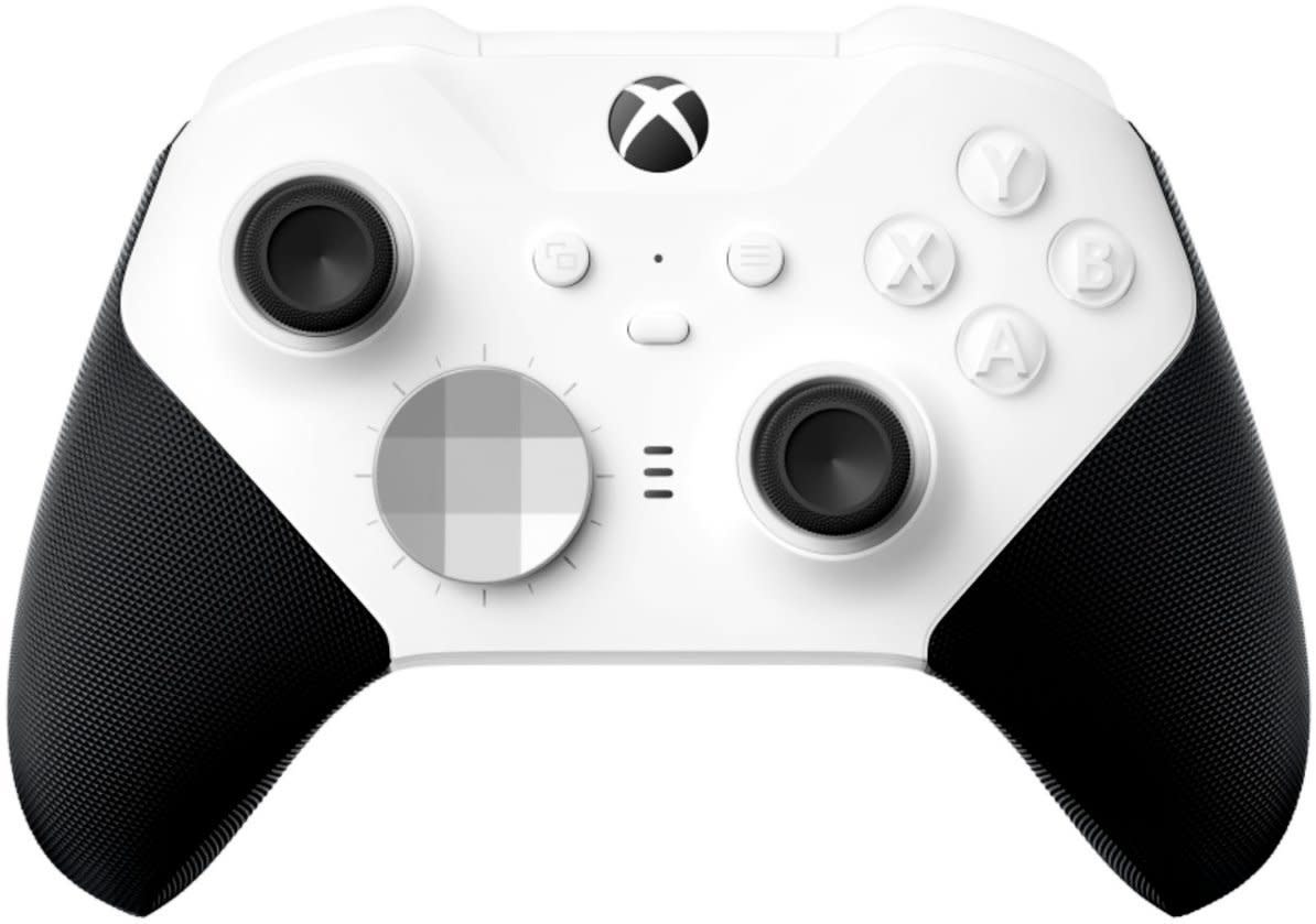 Microsoft Xbox One Elite Series 2 Core Wireless Controller for XBox Series X/S/One and PC (USB-C Cable/Bluetooth Connection) - White