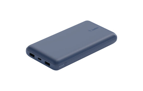 Belkin BOOST↑CHARGE™ USB-C /Dual USB-A PD Power Bank 20,000 mAh with USB-C to USB-A cable Blue