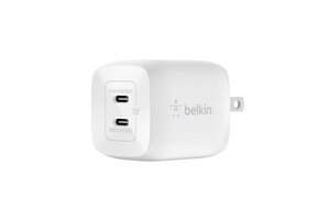 Belkin BOOST↑ CHARGE 45w USB-C Dual Port PD GaN  Wall Charger