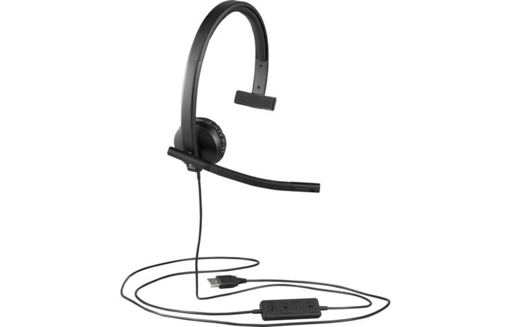 Logitech H570e USB Mono Headset w/Mic
