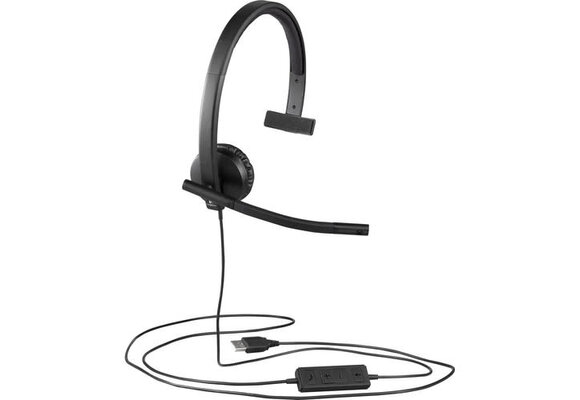 Logitech H570e USB Mono Headset w/Mic