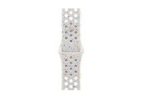 Apple Watch Band - 38/40/41/42mm (series 10/11 only) Pure Platinum Nike Sport Band S/M (fits 130-180mm wrists)