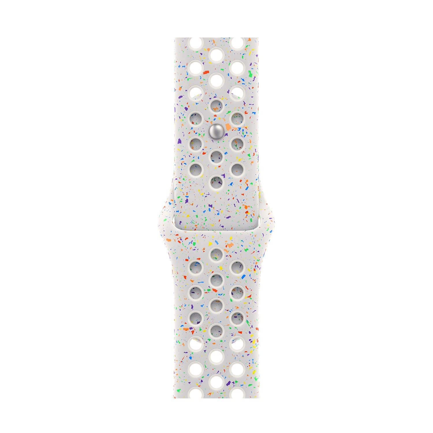 Apple Watch Band - 38/40/41/42mm (series 10 only) Pure Platinum Nike Sport Band S/M (fits 130-180mm wrists)