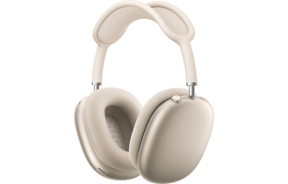 Apple AirPods Max Wireless Over-Ear Headphones (Starlight, USB-C)