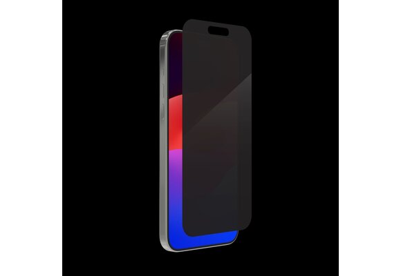 ZAGG InvisibleShield Glass Elite Privacy Screen Protector for iPhone 15 Pro Max