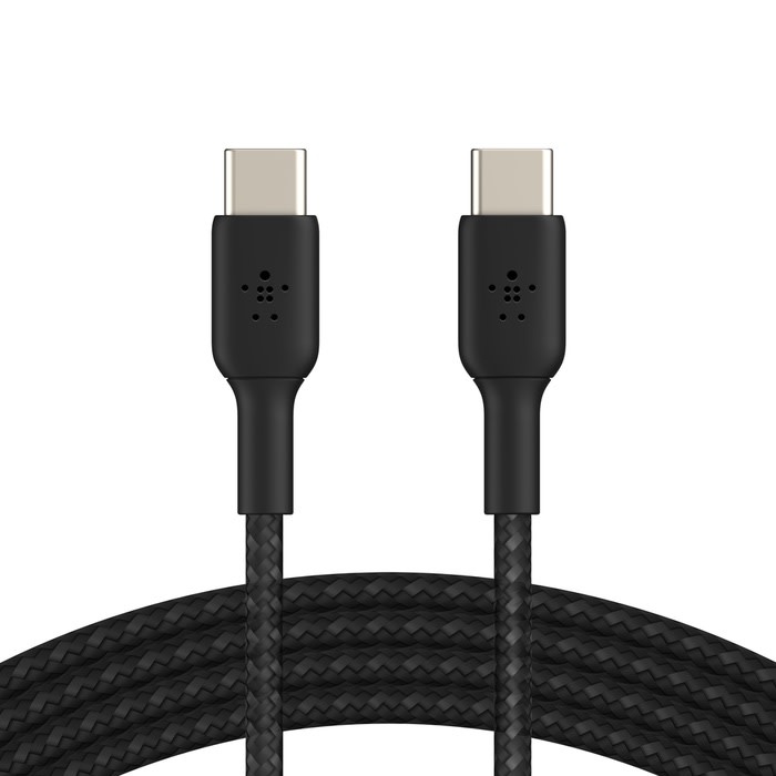 Belkin BOOST↑CHARGE 60w Braided USB-C to USB-C Cable 1m Black