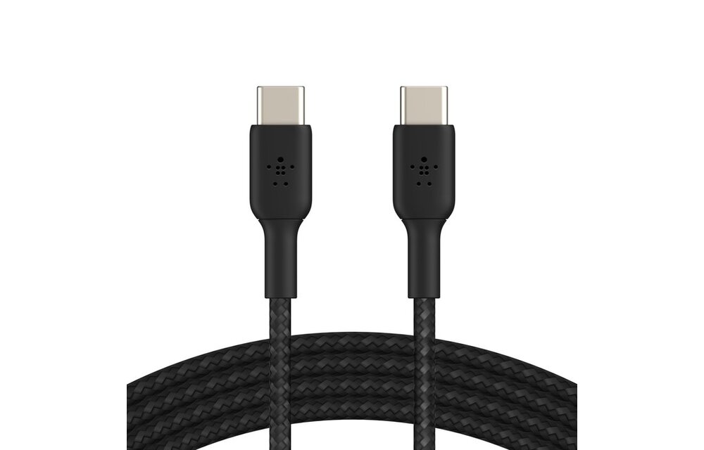 Belkin BOOST↑CHARGE 240w Braided USB-C to USB-C Cable 2m Black