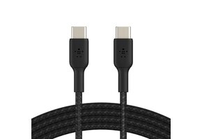 Belkin BOOST↑CHARGE 240w Braided USB-C to USB-C Cable 2m Black