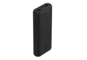 Belkin BOOST↑CHARGE™ USB-C /Dual USB-A PD Power Bank 20,000 mAh with USB-C to USB-C cable Black