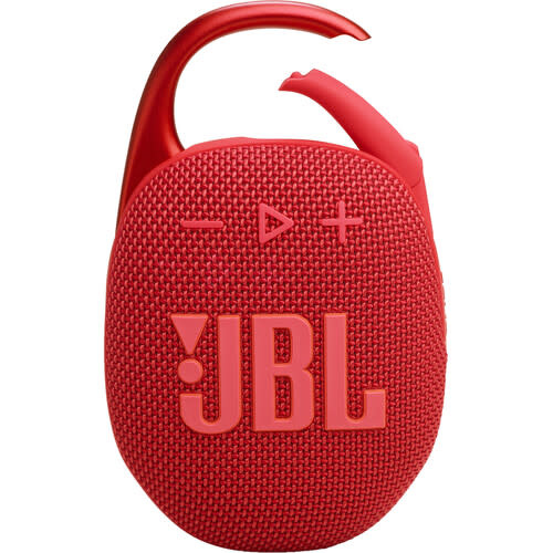 JBL Clip 5 Waterproof Bluetooth Speaker Red WHILE SUPPLIES LAST