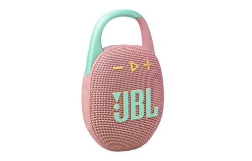 JBL Clip 5 Waterproof Bluetooth Speaker Pink